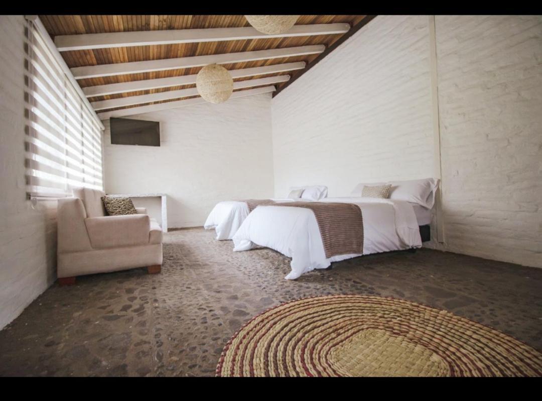 Rustic Quinta La Aurora Bed & Breakfast Baños Eksteriør bilde